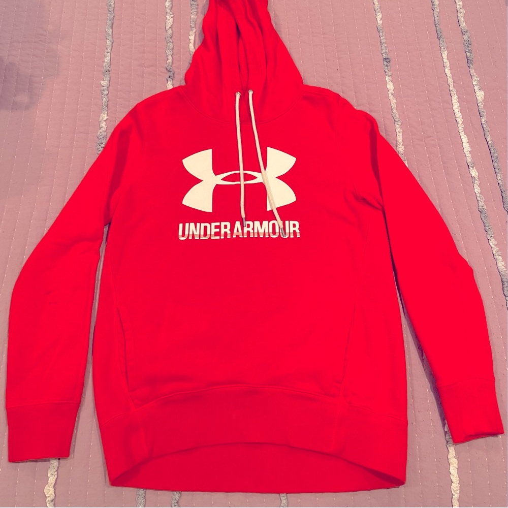 Under Armour Red Womens Hoodie US SP & Adidas Red Womens Hoodie US SP